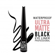 IDI Make Up Delineador Liquido Ultra Matte N01 Matte Black